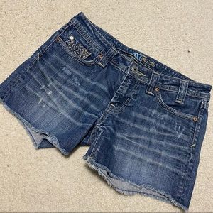 Miss Me Washed Short